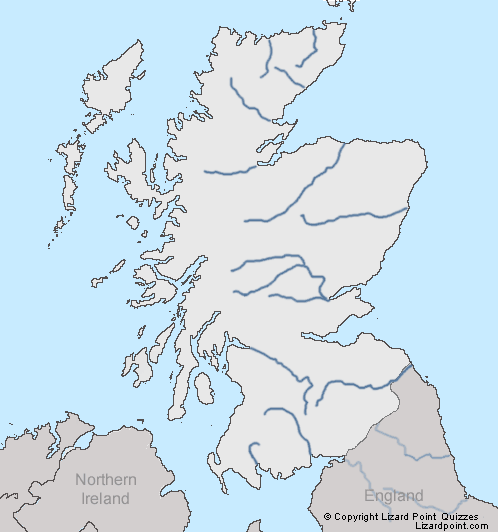 map of Sclotland