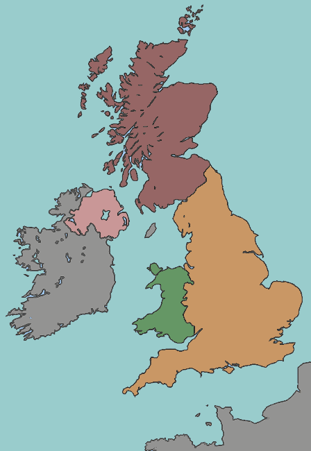 map of British Isles